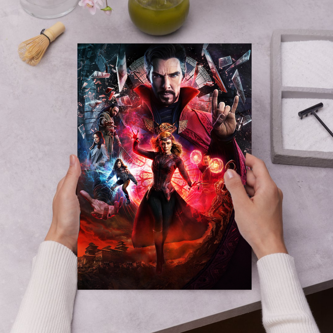 Doctor Strange in the Multiverse of Madness wall poster| marvel Wall posters set